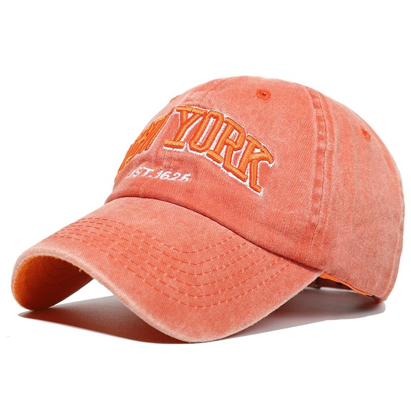 

Бейсболка мужская с вышивкой в ​​стиле ретро, ​​потертая потертая повседневная фуражка, женская весенне-летняя уличная шляпа от солнца с изогнутыми полями AdjustabL (55-62cm)