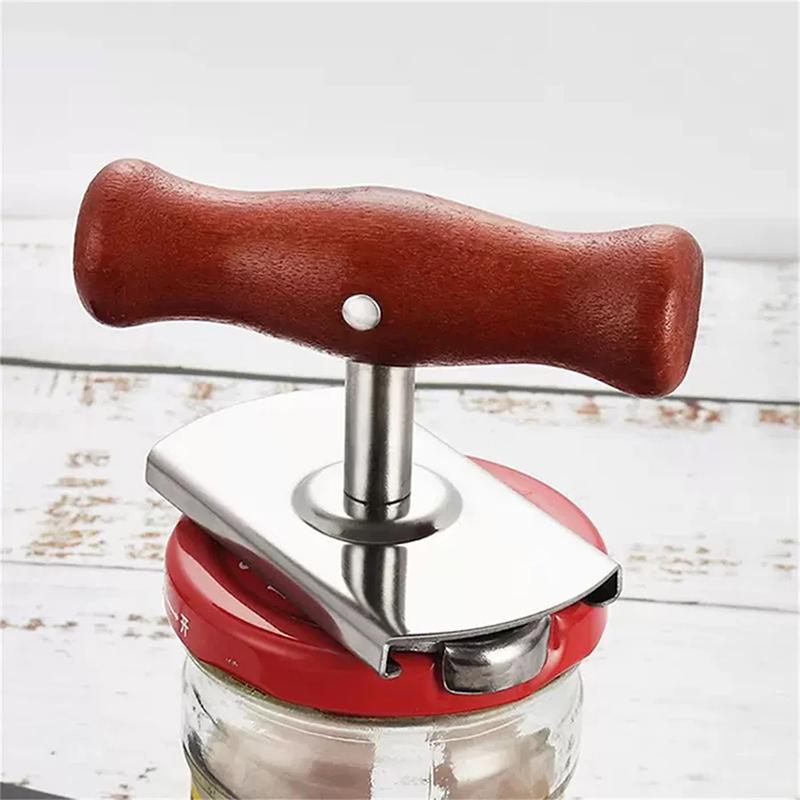 Bottle Opener Stainless Steel Can Opener Labor-saving Unscrew Lid Multifunctional Openers Home Adjustable Rotating Kitchen Tools