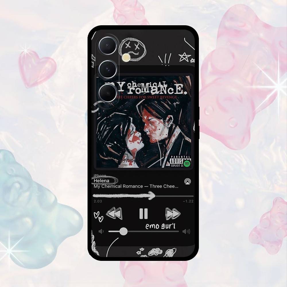 

AAA My C-Chemical Romance MCR Phone Case For Samsung S25,S24,S21,S22,S23,S30,Ultra,S20,Plus,Fe,Note,10,9,5G Black Cover Samsung S225G
