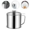 Strainer Soup Mesh Tank Capacity Strainer Gadget Gravy Large Steel Stainless Separator Fine Kitchen Oil Grease