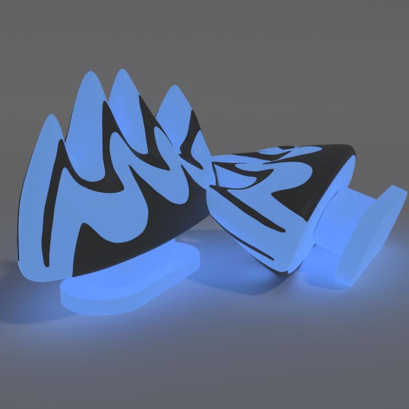 Fashion 1Pair Panda DIY Shoes Accessories Night Glowing Lantern Unicorn Cute Strawberry Ice Cream Fins Shark Slippers Accessories