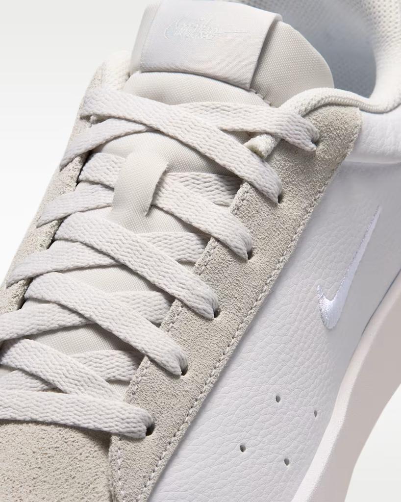 IM7529-100 Nike Court Heritage "White/Pure Platinum" (Women's)