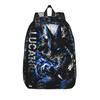 Fashion Pokemon Lucario Backpack Mochilas Portable Journey Large Capacity Rucksack