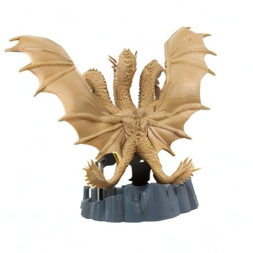 Banpresto GODZILLA Deformed King - GODZILLA (2019) & KING GHIDORAH (2019) - King Ghidorah