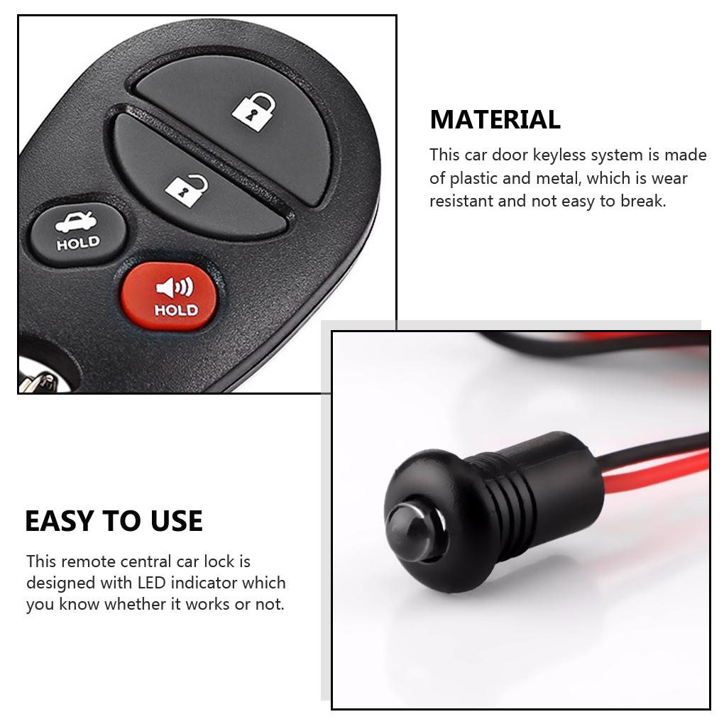 Car Door Windows Remote Central Keyless System Lock Bluetooth-compatible Car-mounted Turning Light Locking Type C