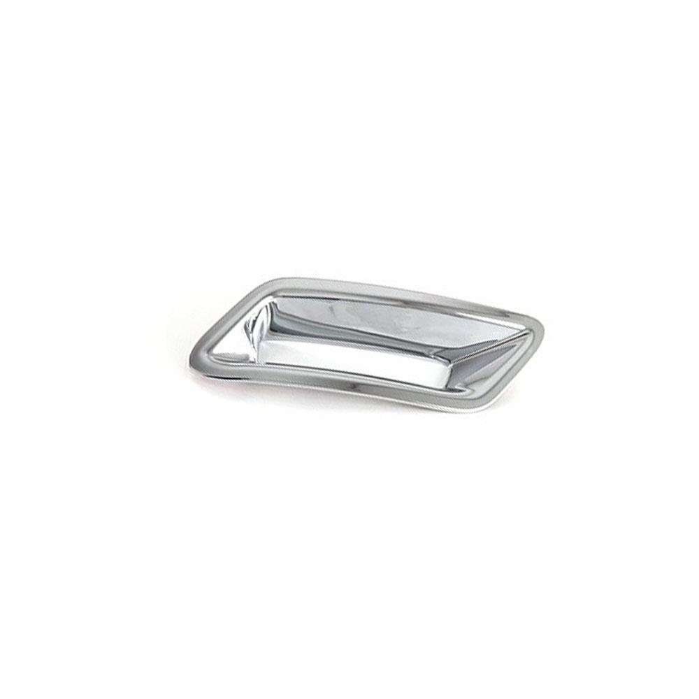 2Pcs LH & RH Rear Fog Light Cover Trim Bezel Chrome For Nissan Rogue 2021-2023
