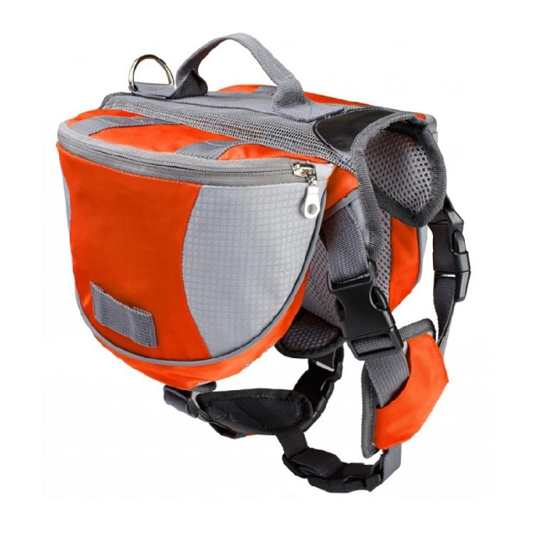 Dog Pack Backpack with Handle Large Self-Carrier Adjustable BackPack Saddle Bag