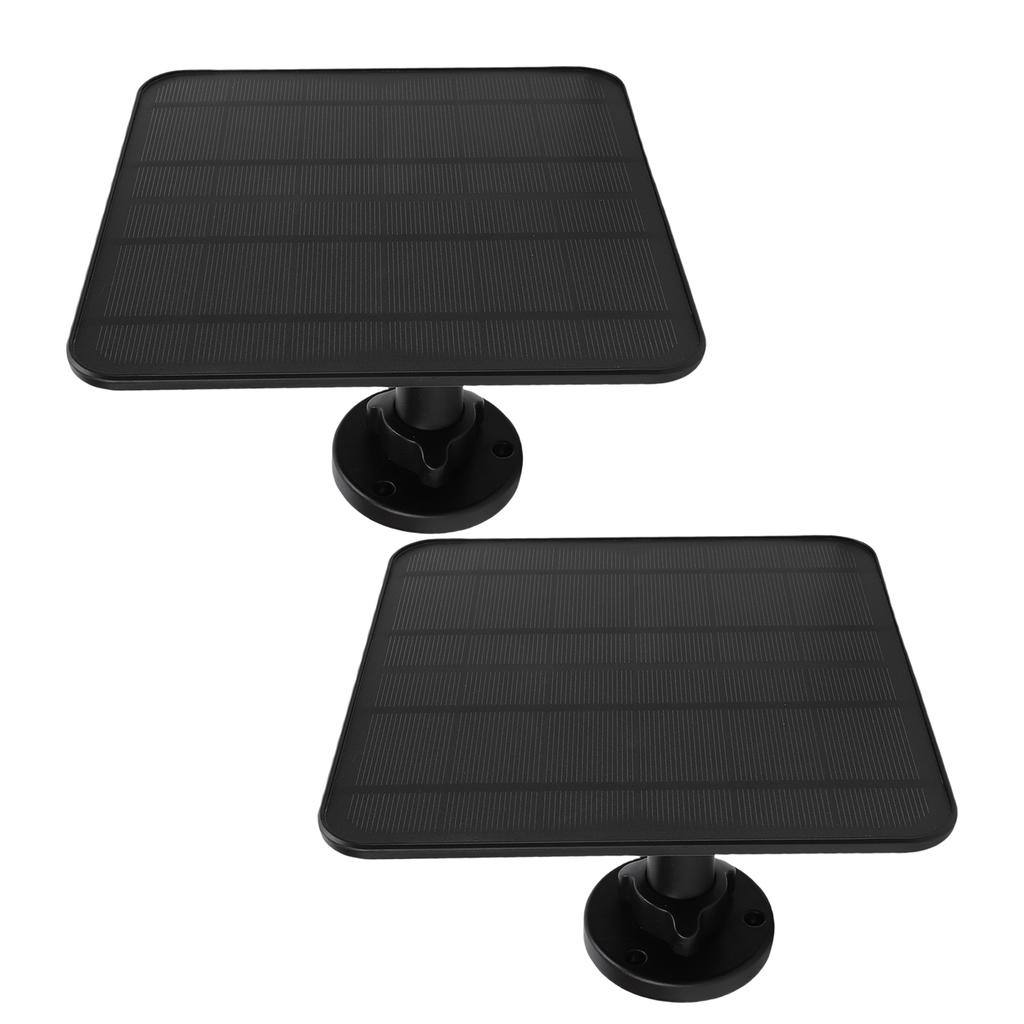 2PCS 12W Solar Panels Fit for Arlo Pro 3 4 5S Security Camera Outdoor Solar Charger IP65 Weather Proof Adjustable