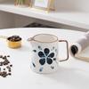 Elegancki Ceramiczny Drip do Kawy z Kontrolą Przepływu Odporny na Ciepło Lejek do Ręcznego Parzenia