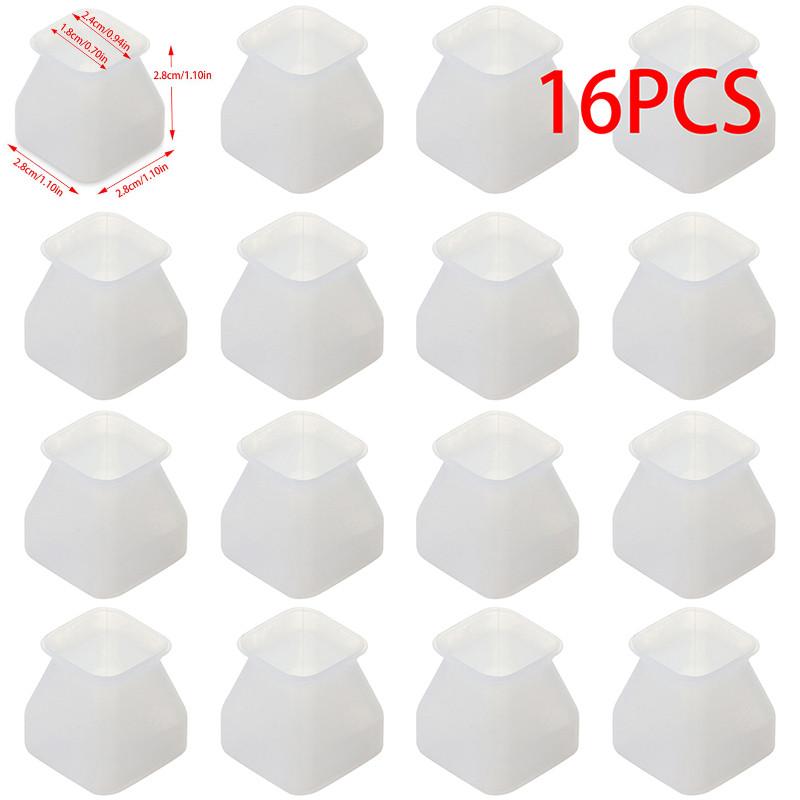 

16 шт. противоскользящие накладки на ножки стульев силиконовые накладки на стол накладки на ножки защитные накладки на пол мебельные аксессуары