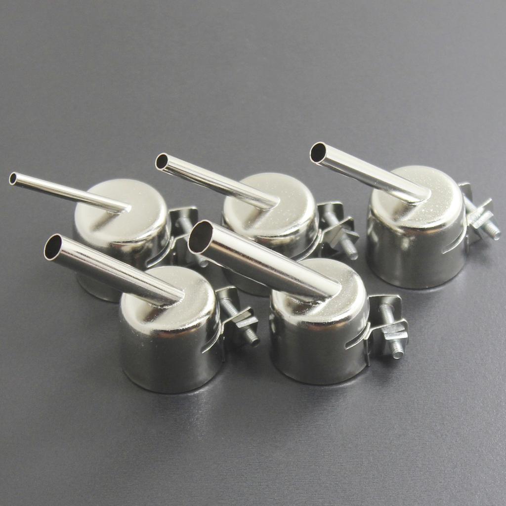 thumbnail image 2 of 4Pcs Hot Air Gun Nozzle Kit Lengthened Elbow 850 BGA Soldering Desoldering Station Accessory 2 of 14