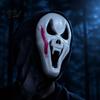 Halloween Horror Fotoshoot Prop Geest Volledig Gezicht Masker, Schreeuwend Masker met Realistisch Schedel Kap met Tanden, Eng Kostuum Accessoire voor Cosplay
