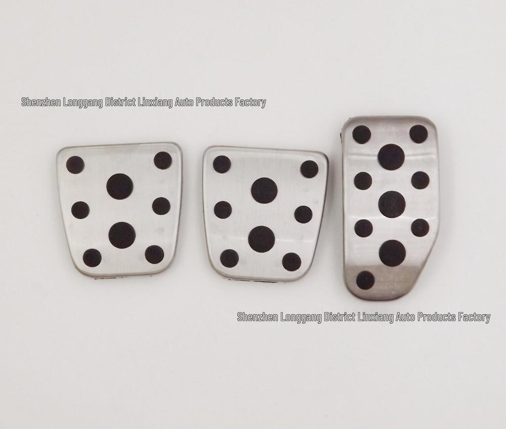For Vios and Yaris: Stainless Steel Accelerator and Brake Pedals