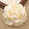 Burn Edge Rose Fabric Flower: 8.5cm Handmade Accessory for DIY Clothing and Jewelry