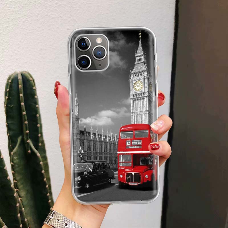 London United Kingdom England Flag For iPhone 17 Air 16 15 14 Plus 13 Mini 12 11 Pro Max Phone Case 16E 7 Print 8 SE Fundas Cove