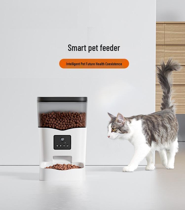 Automatic Cat Feeder: Smart Timed Food Dispenser Bowl
