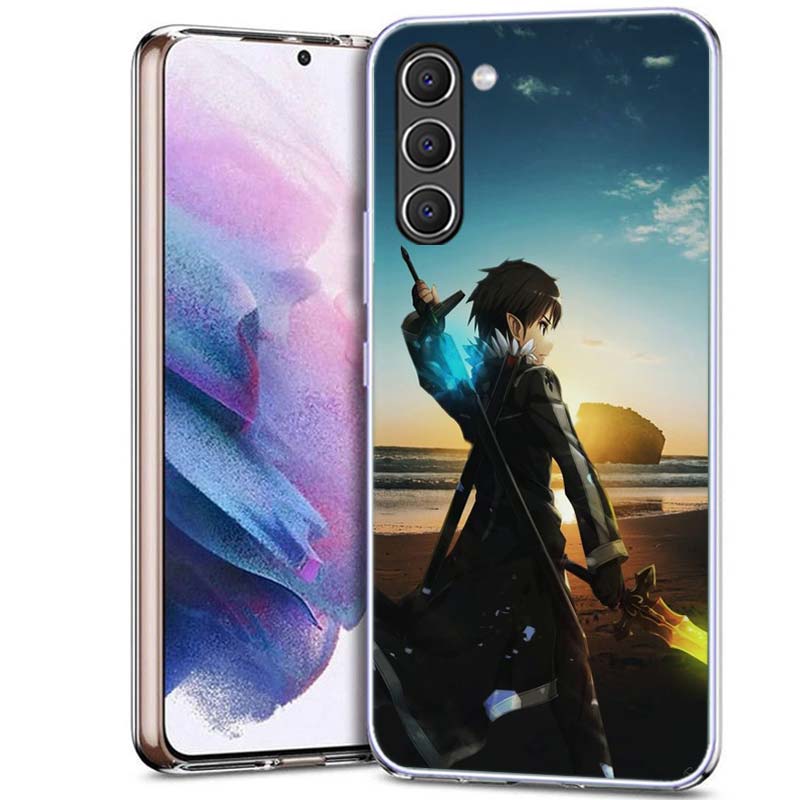 Sword Art Online SAO Anime Phone Case for Samsung A16 A17 A26 A36 A37 A56 A57 A12 A22 A32 A52S A07 A06 A02S A72 Galaxy A70 A50S
