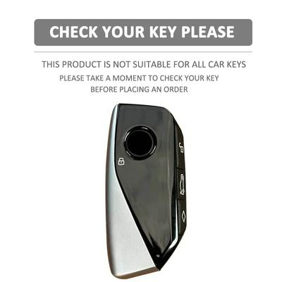Support en silicone coque de clé Accessoires étui de clé de voiture porte-clés pour BMW Série 7 735i 740Li X7 X1 U11 2025 I7 G07 LCI XM