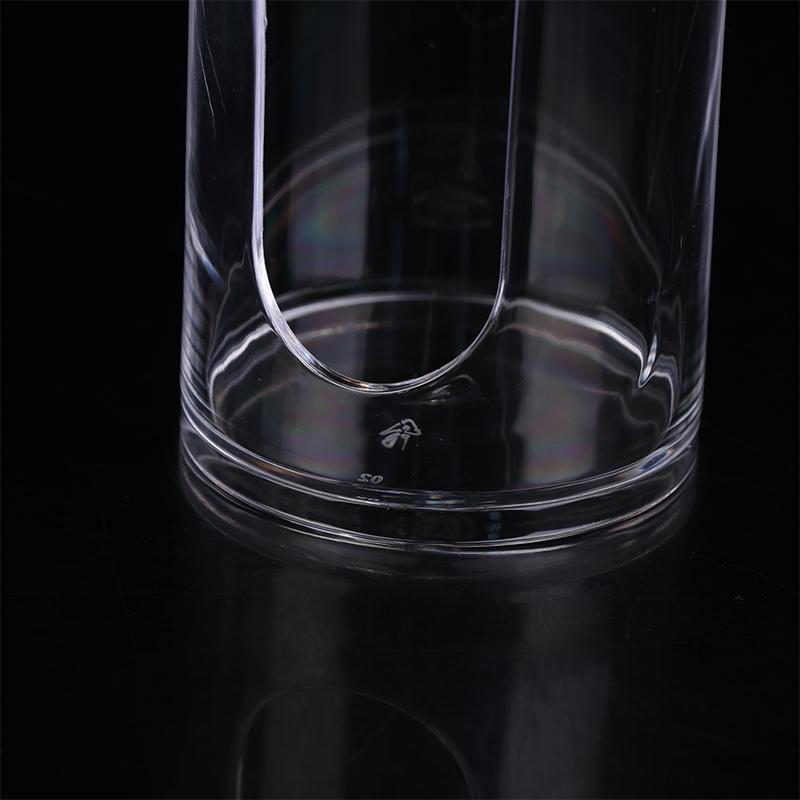 1Pc Transparent Cup Holder Or 50 Disposable Kung Fu Tea Cup Rice Husk Fiber Cup High Temperature Resistant Degradable Test Cups