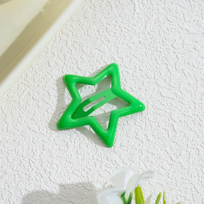 10 buc/set Agrafă de păr stea colorată drăguță pentru fete copii agrafe de păr adorabile pentru decorarea părului accesorii de păr pentru copii