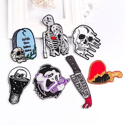 7 Pcs/pack Clothing Patches For Clothes Sewing Patch Embroidered Patches For Clothing