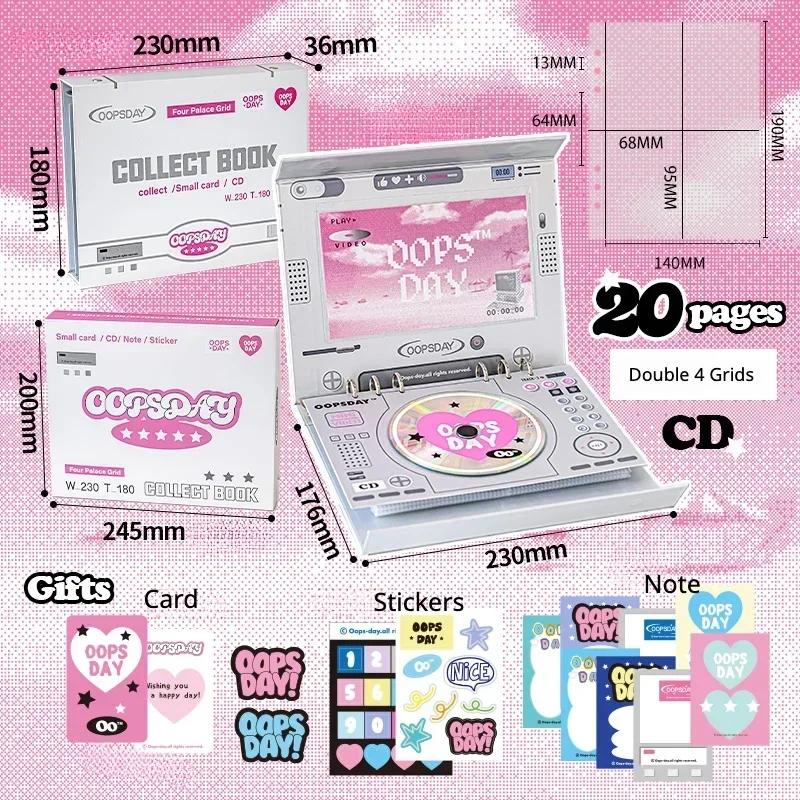 Retro Y2K Style Game Machine Shape Picture Album Kpop Idol Card Binder 3 Inch Card Collection Book for Students Gifts 2025 New