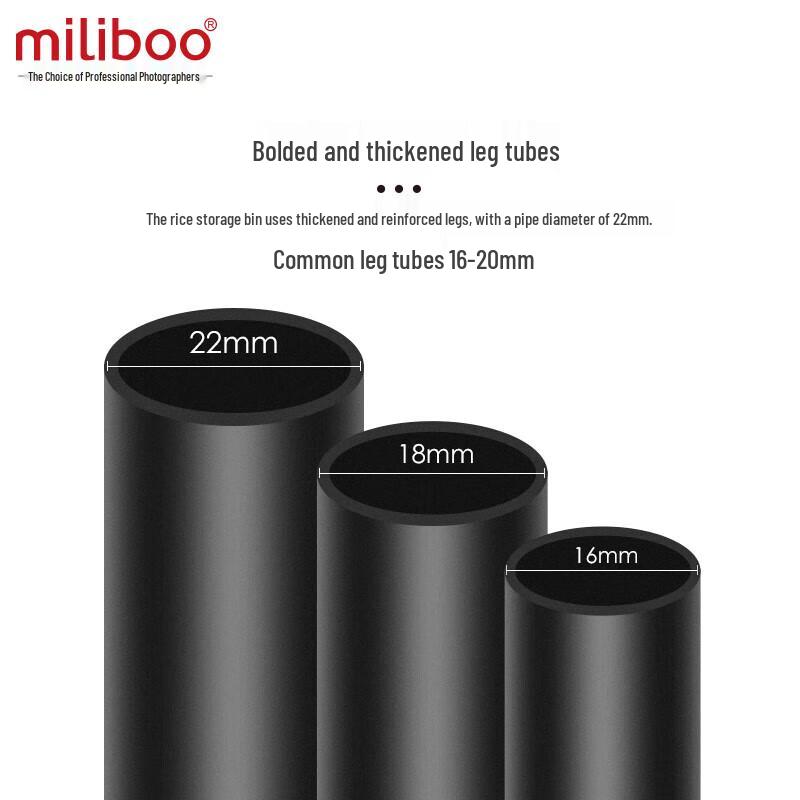 Miliboo Iron Tower 6 Series Carbon Fiber Double Tube Tripod