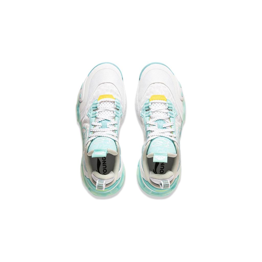 Li Ning City 12 Synthetic Leather Casual Sports Lightweight Non-Slip Wear-Resistant Rebound Low-Top Basketball Shoes Kids Basketball Shoes YKBU020-1