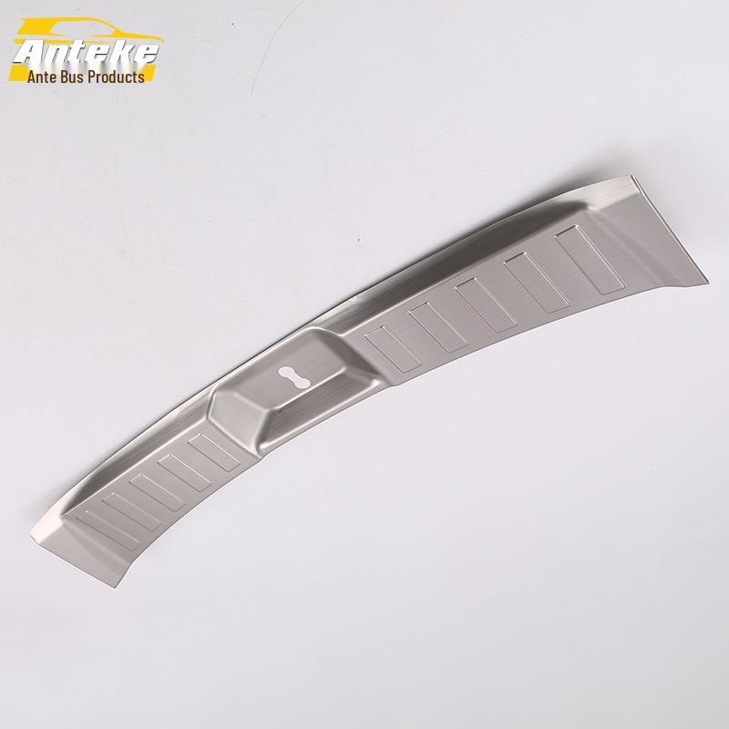 Qijun Rear Bumper Protector Bright Strip for 2014-2017 - Trunk Tailgate Pedal Accessory