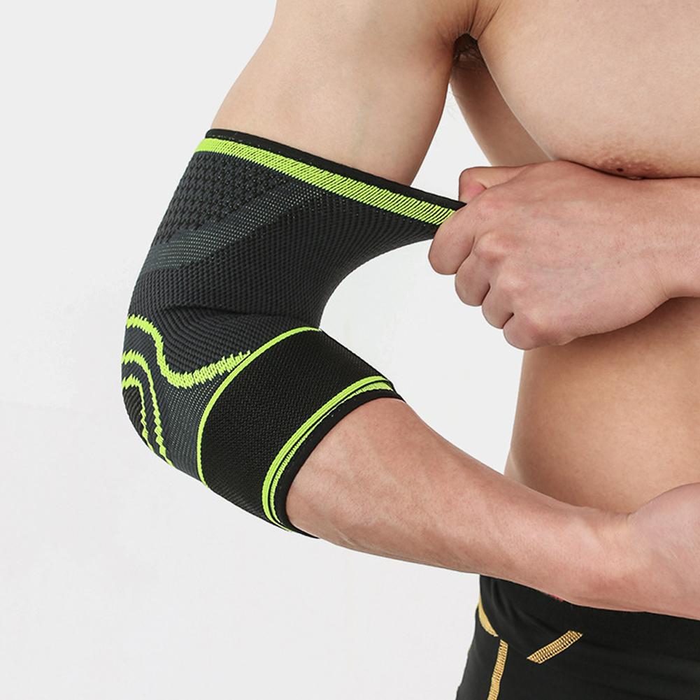 Elastic Elbow Support Elbow Compression Sleeve Brace Sports Fitness Protective Guard