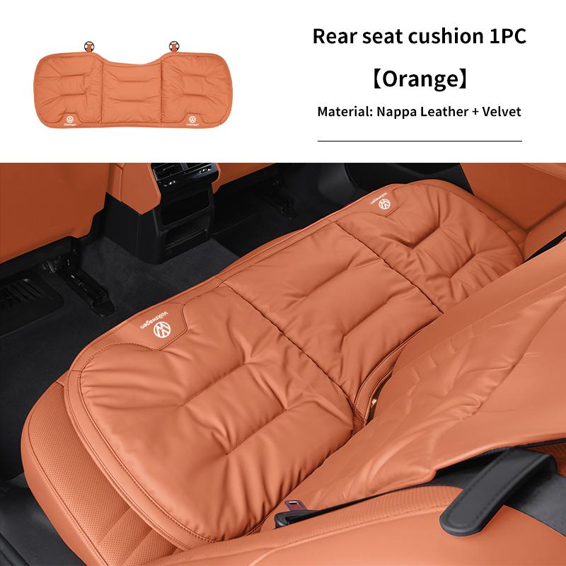 sax43Car Seat Soft Velvet Cushion Plush Non-slip Cover Front Rear Seat Cover For Volkswagen VW Golf 4 6 7 GTI Tiguan Passat B5 B7 MK5