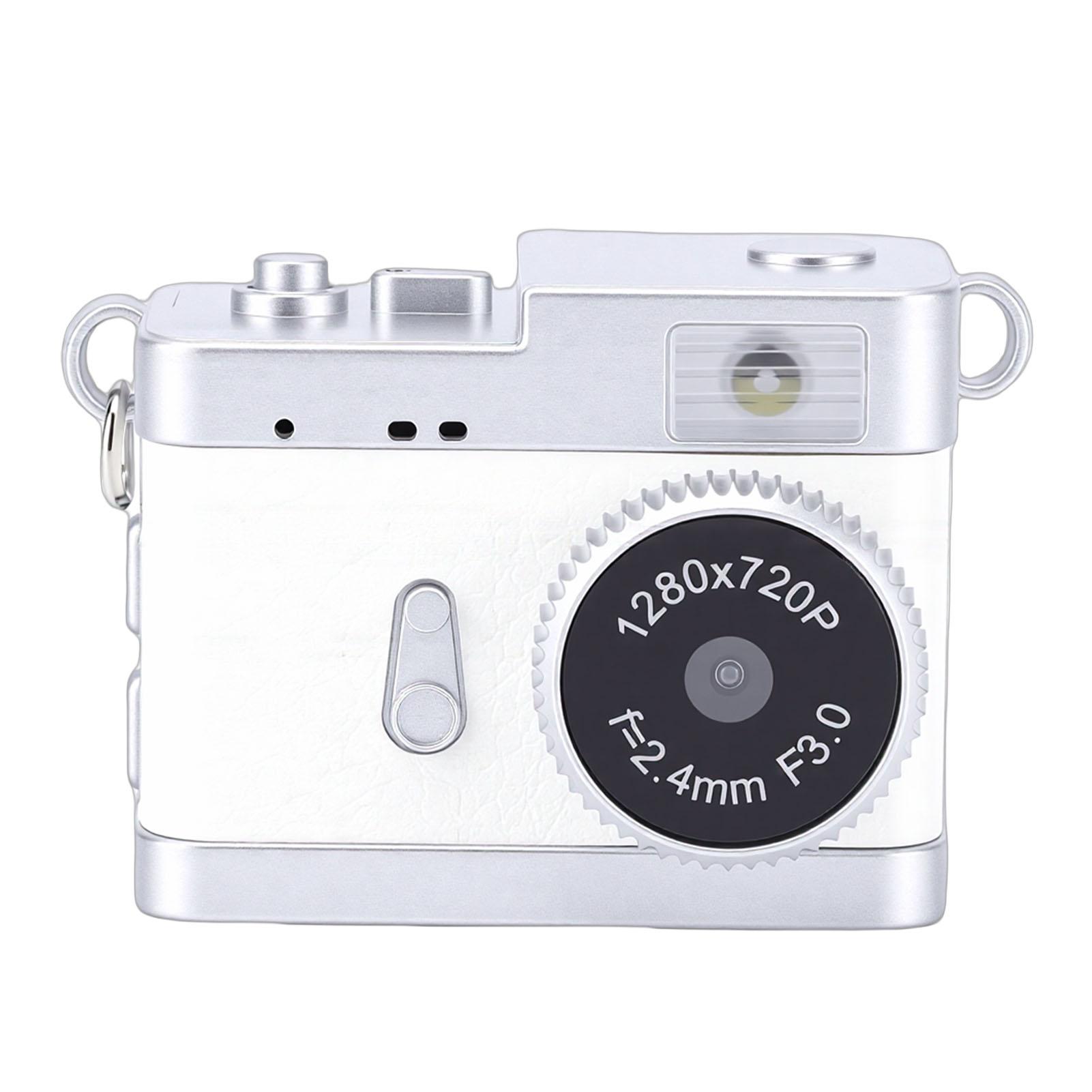 

Keychain Camera 0.96 Inch Color Screen 720P 5MP Small Portable Camera with 32GB Memory Card for Travel Learning