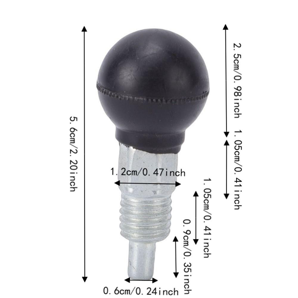 4pcs Ball Nose Design Spring Plungers 25mm Diameter Fitness Weight Pull Pins Gym Workouts