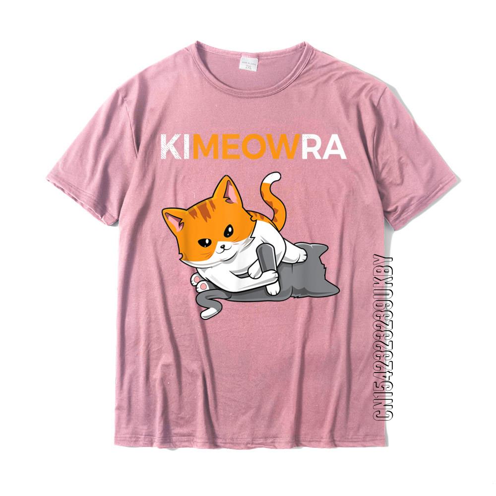 Jiu Jitsu Kimura Cute Kawaii Cat Funny BJJ T-Shirt Hip Hop Top T-Shirts T Shirt For Men Wholesale Cotton Party T Shirt