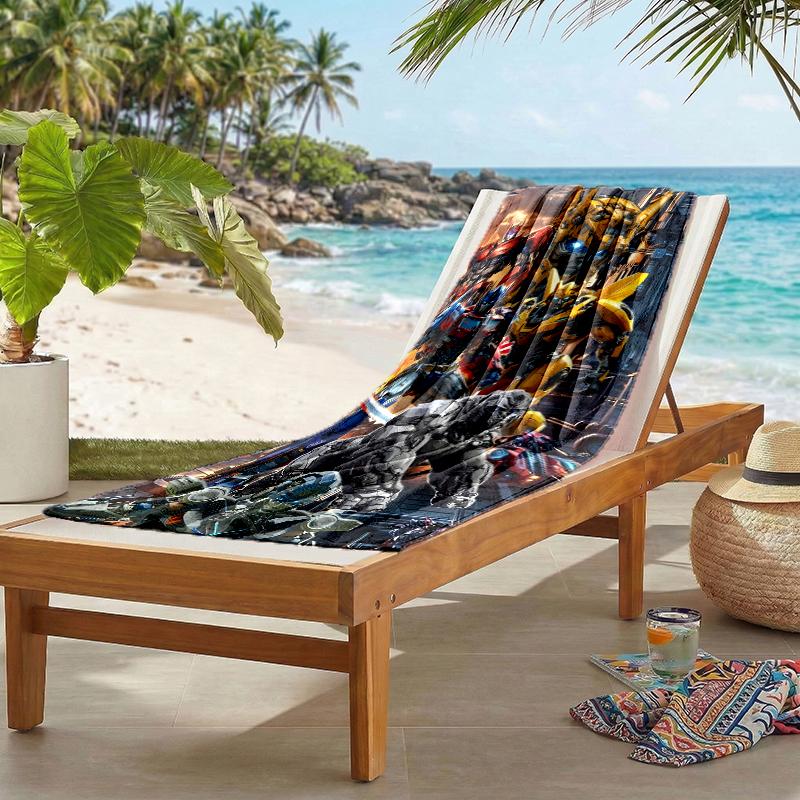 Transformers Fashion Beach Towel: Ideal for Summer Adventures Soft, absorbent and quick drying suitable for swimming and bathing