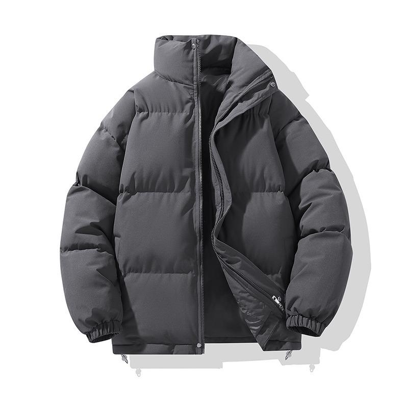 Men's 2025 Winter Stand Collar Cotton Puffer Jacket