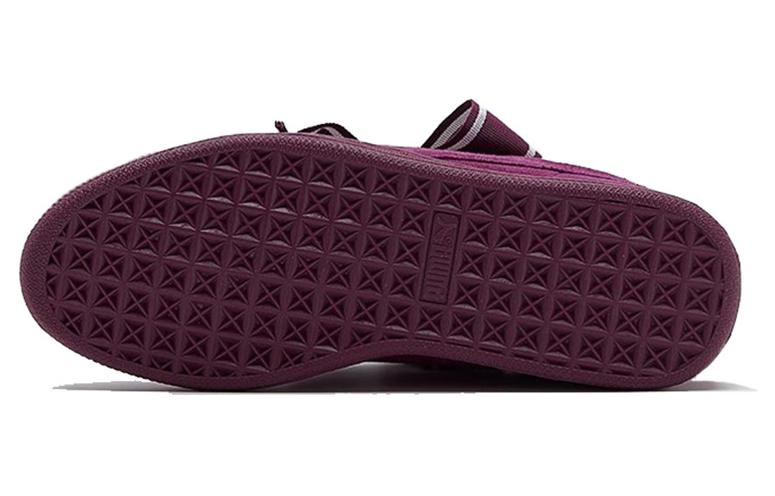 Zapatillas para Mujer Puma Wmns Suede Heart Satin 2 'Morado Oscuro'