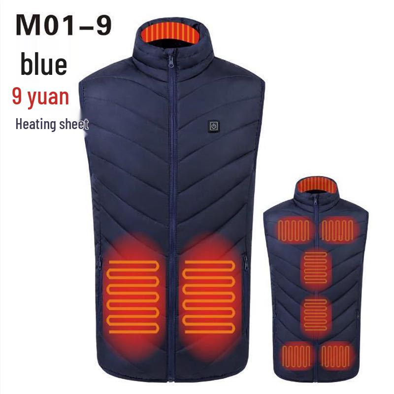 Unisex USB Electric Heated Vest with Smart Temperature Control for Winter Warmth
