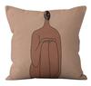Nordic Wasabi Style Abstract Pillowcase Modern Simple Home Sofa Bedside Cushion Cover