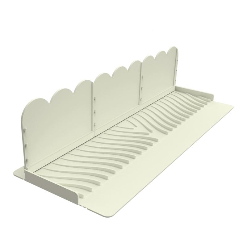 Flexible Silicone Sink Edges Guard With Suction Technology Removable Splashes Prevention Systems For Kitchen Use