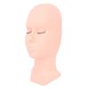 Lash Mannequin Head Silicone Removable Eyelid Realistic Multipurpose Makeup Practice Mannequin Head