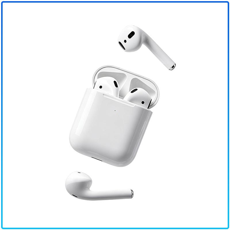 Apple AirPods 2 Generation Wireless Bluetooth Headphones Auto Pair 24 Hours Playtime In Ear Earbuds For All Smartphones