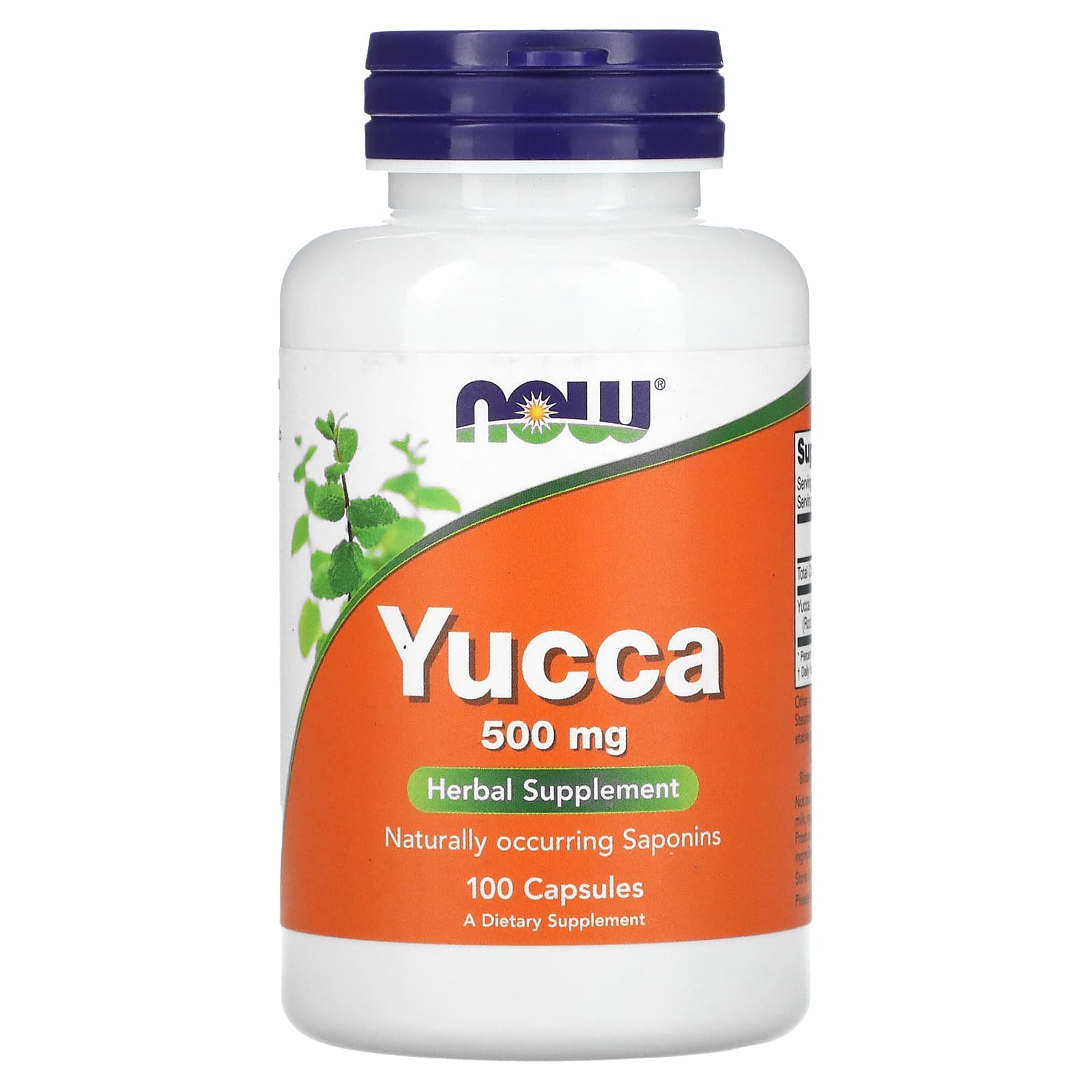 

Yucca, 100 Capsules (500Mg per Capsule)