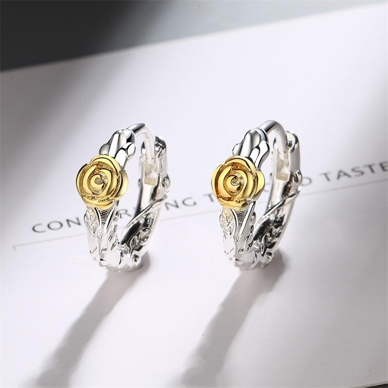 BELLA BOX Luxury Women Stud Earrings Pear Shaped Earrings Wedding Engagement Party Gift