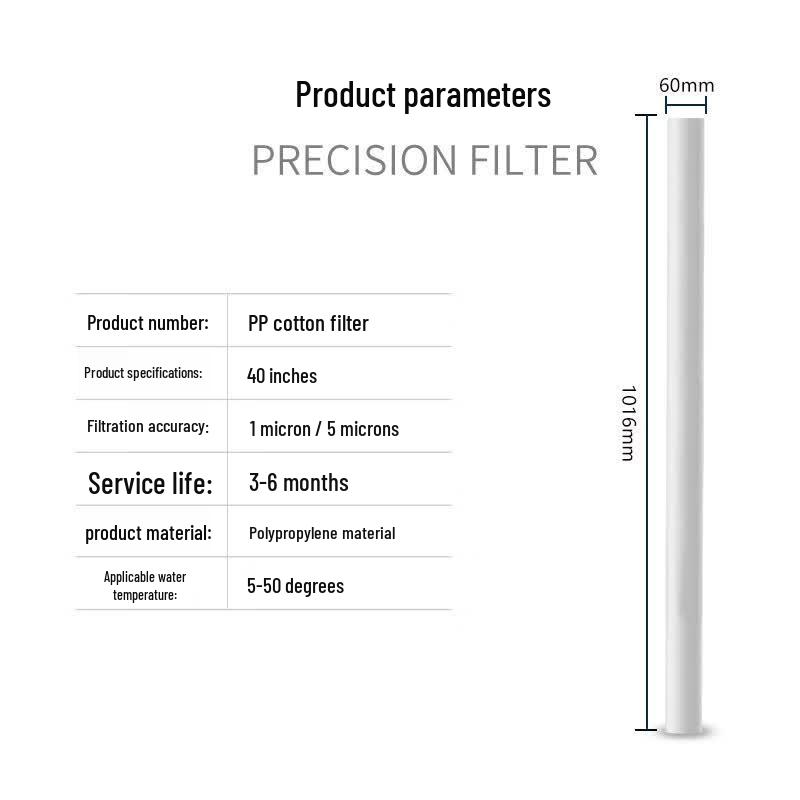 Chi Weng 40-inch PP Cotton Melt-blown Water Filter