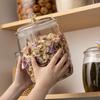 Large Capacity Food-Grade Transparent Jar - Moisture & Insect-Proof Storage for Rice, Kimchi, Grains, Cereals, & Dried Goods