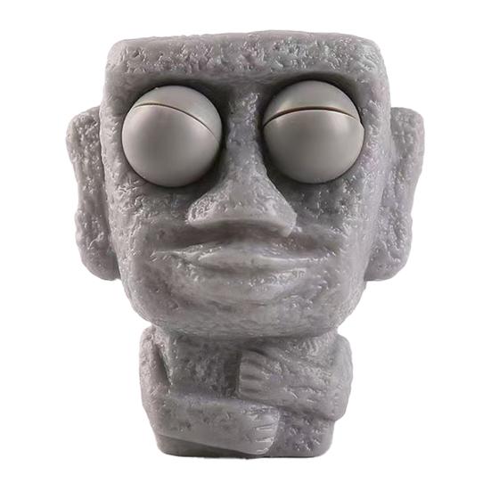 Popping Eye Rock Man Squeeze Toy Anxiety Stress Relief Watermelon Pinch Sensory Toy Soft Stress Ball Cabbage Dog Fidget Toy