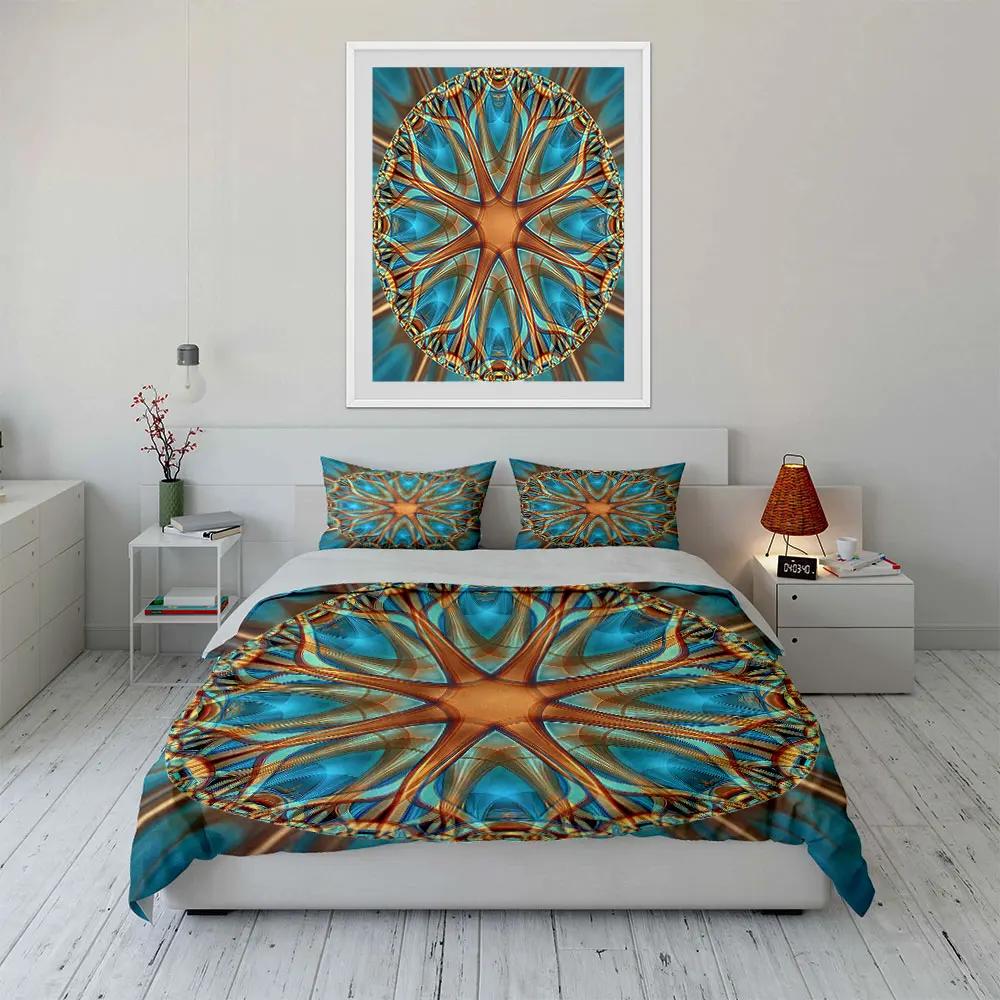 Decorative Abstract Art Set Soft Comfortable Duvet Cover Bedding Set Included 1*Duvet Cover & 2*Pillowcases Gift