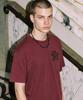 EZKATON Muted Short Sleeve T-Shirt Vintage Red Hsst6953