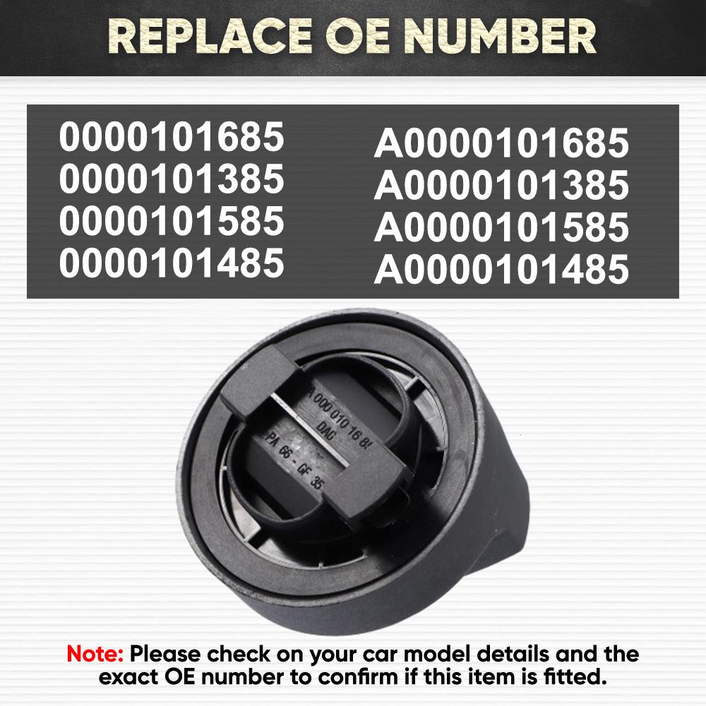 A0000101385 Engine Oil Filler Cap for Mercedes Benz W164 R171 W203 W204 W207 W209 W211 W212 W220 Fuel Tank Caps3